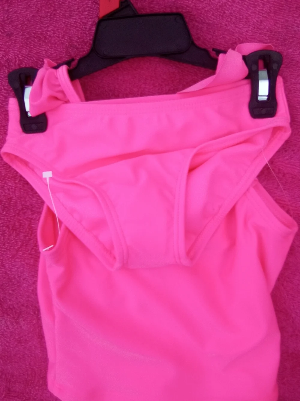 Women's Pink Ruffle Sleeve Tank Top